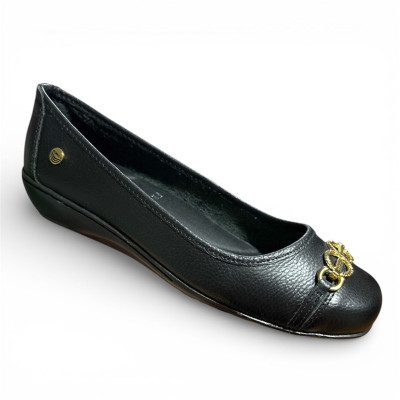 Romulo Casual Cuero Negro Mujer Talla 36 Ref 2025